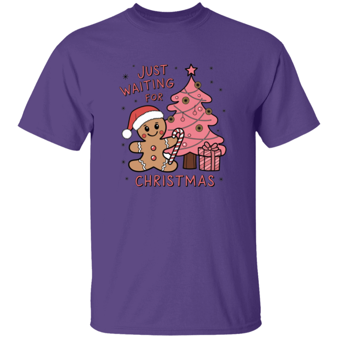 Youth Just Waiting for Christmas T-Shirt