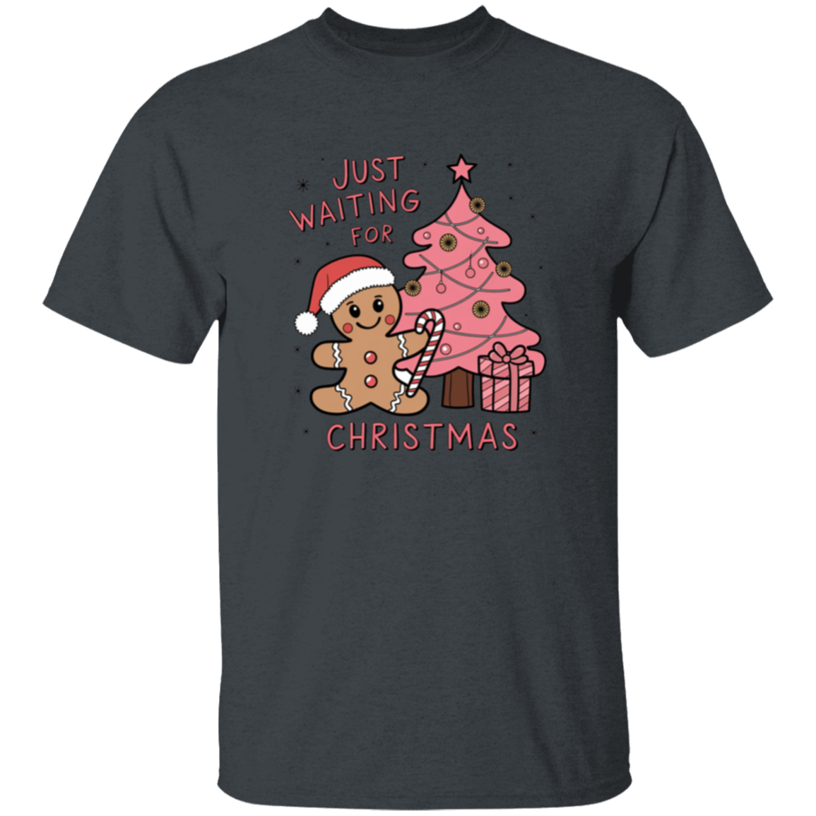 Youth Just Waiting for Christmas T-Shirt