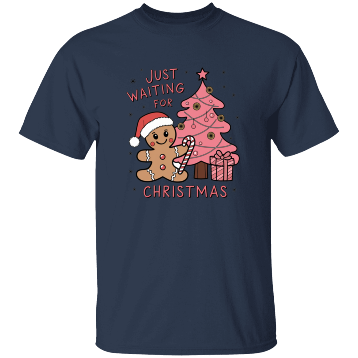 Youth Just Waiting for Christmas T-Shirt