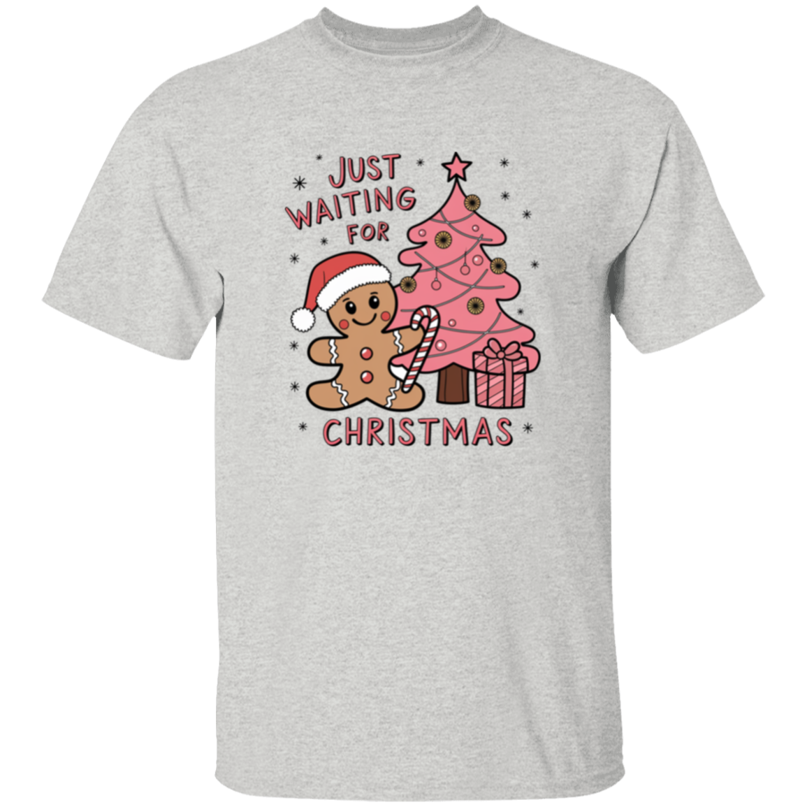 Youth Just Waiting for Christmas T-Shirt