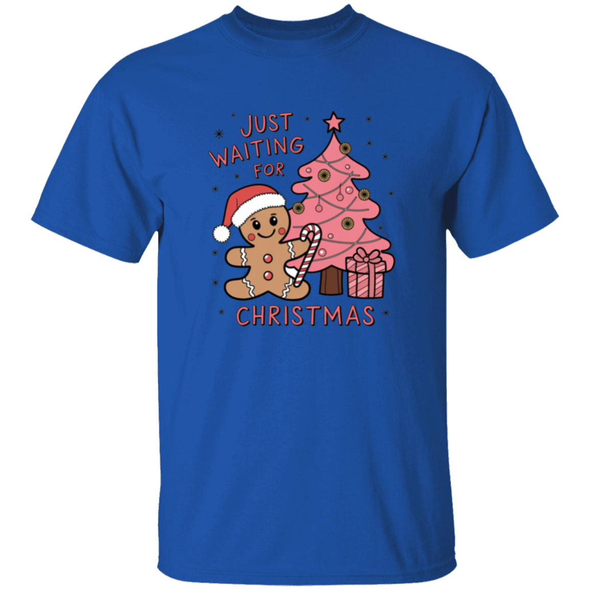 Youth Just Waiting for Christmas T-Shirt