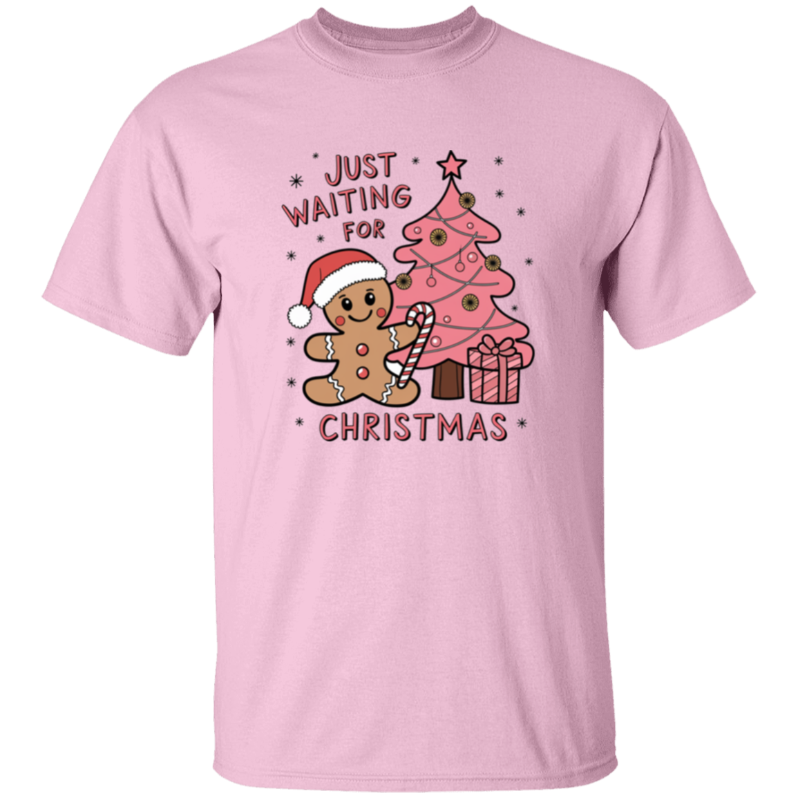 Youth Just Waiting for Christmas T-Shirt