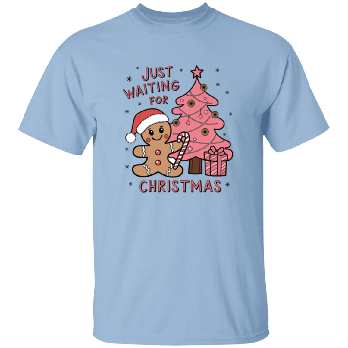 Youth Just Waiting for Christmas T-Shirt