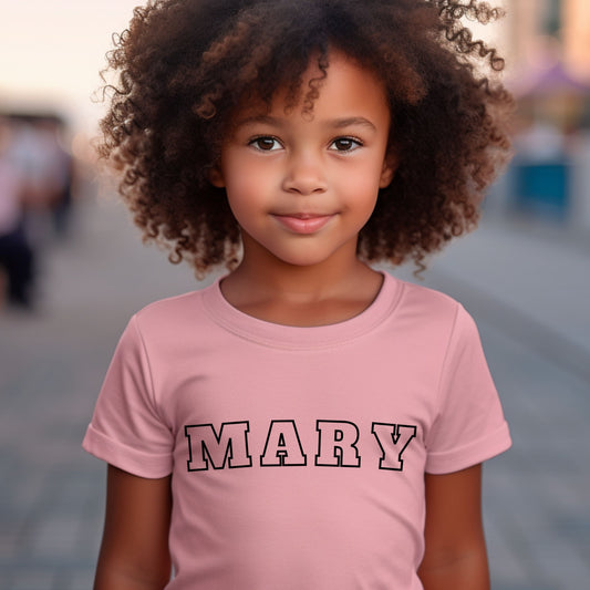 Kid's Custom Name Tshirt